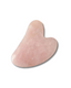 Gua Sha quartz rose (draine, sculpte) - Zen Arôme