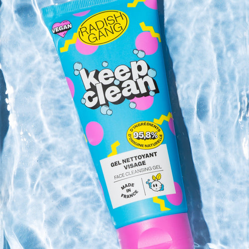 gel nettoyant visage peau sensible vegan clean naturel