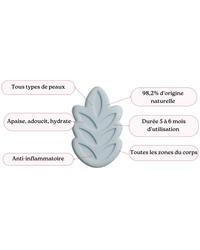 Mousse de rasage nettoyante