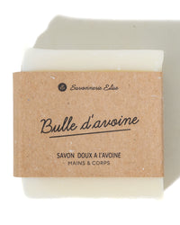 Savon peaux Sensibles au lait d’avoine - Savonnerie Élise