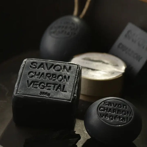 Savon artisanal au Charbon Végétal - peaux mixtes et grasses