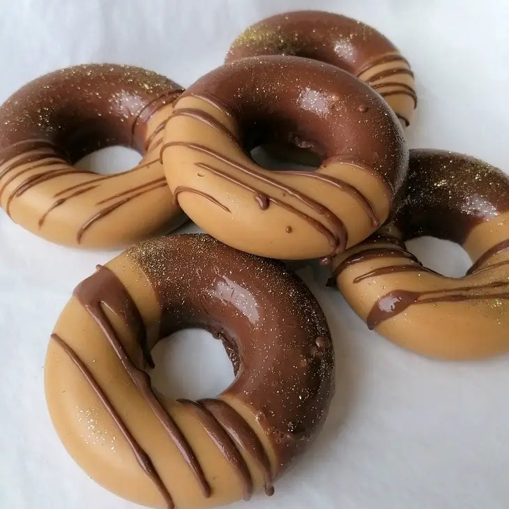 savon donut coulis de chocolat 